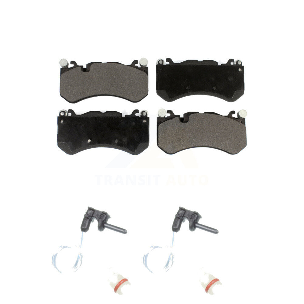 Ceramic Disc Brake Pads And Wear Sensors Front Kit For Mercedes-Benz G63 AMG