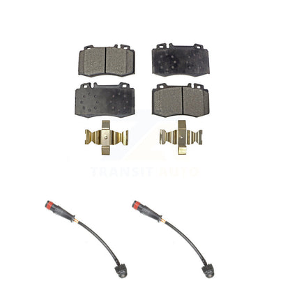 Ceramic Disc Brake Pad & Wear Sensor Front Kit For Mercedes-Benz SL500 SLK55 AMG