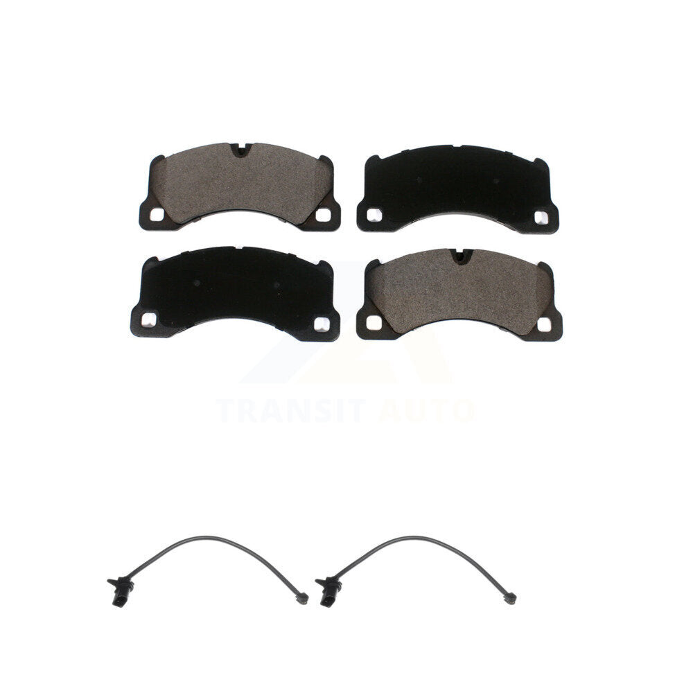 Ceramic Brake Pad & Wear Sensor Front Kit For Porsche Macan except Rotor