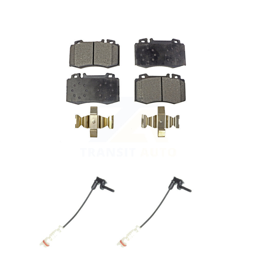 Ceramic Brake Pad Wear Sensor Front Kit For Mercedes-Benz SL500 SL600 S600 CL500