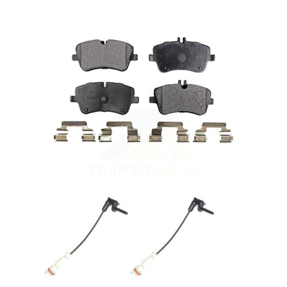Ceramic Brake Pad Wear Sensor Front Kit For Mercedes-Benz CLK320 Coupe with 3.2L