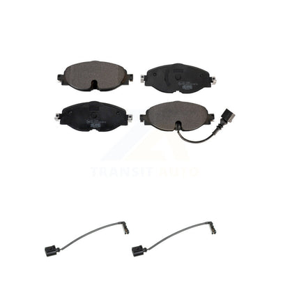 Ceramic Brake Pad Extra Wear Sensor Front Kit For Audi TT Quattro Base with 2.0L