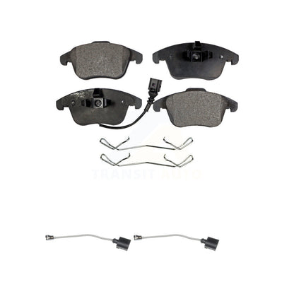Ceramic Disc Brake Pad Extra Wear Sensor Front Kit For Volkswagen Tiguan Limited