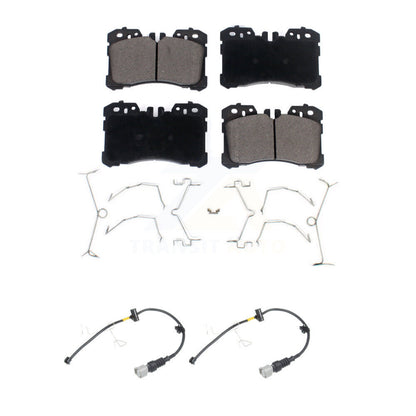 Ceramic Disc Brake Pads And Wear Sensors Front Kit For Lexus LS500 LS500h