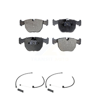 Ceramic Disc Brake Pads And Wear Sensors Front Kit For BMW X5
