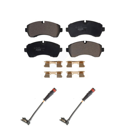Ceramic Brake Pad And Wear Sensor Front Kit For Mercedes-Benz Sprinter 2500 3500
