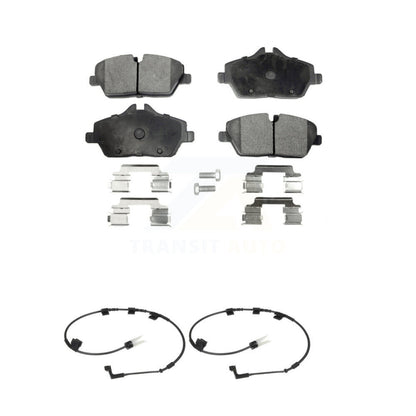 Ceramic Disc Brake Pads And Wear Sensors Front Kit For Mini Cooper