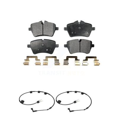 Ceramic Disc Brake Pads And Wear Sensors Front Kit For Mini Cooper