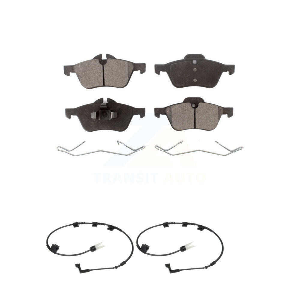 Ceramic Disc Brake Pads And Wear Sensors Front Kit For Mini Cooper