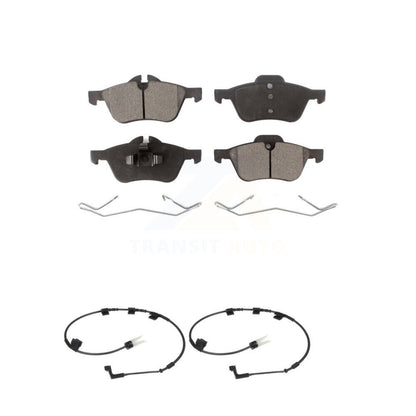 Ceramic Disc Brake Pads And Wear Sensors Front Kit For Mini Cooper