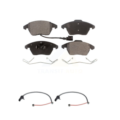 Ceramic Disc Brake Pads And Extra Wear Sensors Front Kit For 2011 Audi R8