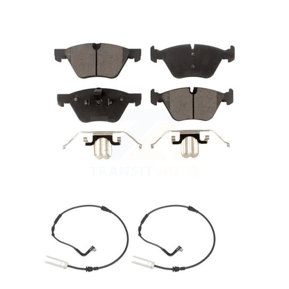 Ceramic Disc Brake Pads & Wear Sensor Front Kit For BMW 128i 328i 323i 325i 330i