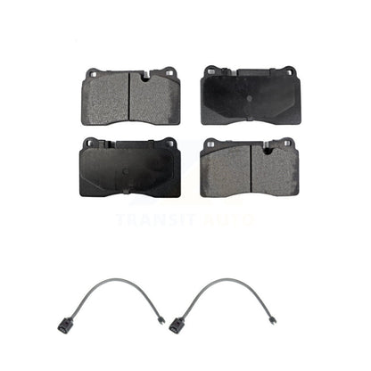 Ceramic Disc Brake Pads And Wear Sensors Front Kit For Volkswagen Touareg
