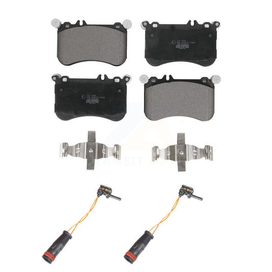 Ceramic Brake Pads Wear Sensor Front Kit For Mercedes-Benz CLS550 E550 SLC43 AMG