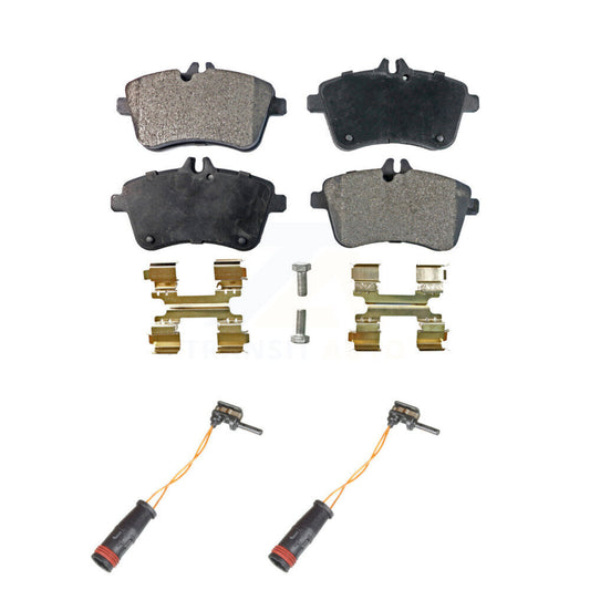 Ceramic Brake Pads & Wear Sensor Front Kit For 2006-2011 Mercedes-Benz B200 2.0L