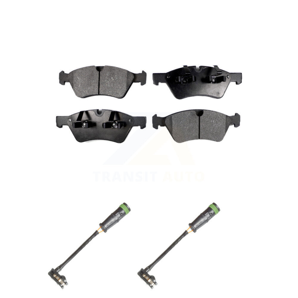 Ceramic Disc Brake Pads And Wear Sensors Front Kit For Mercedes-Benz E550