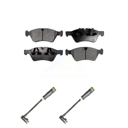 Ceramic Disc Brake Pads And Wear Sensors Front Kit For Mercedes-Benz E550