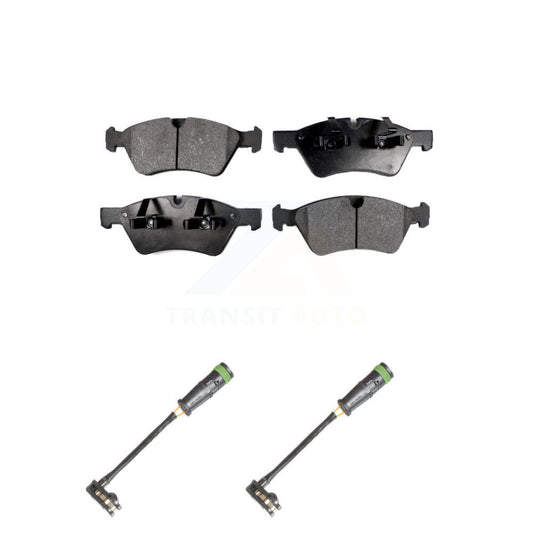 Ceramic Disc Brake Pads And Wear Sensors Front Kit For Mercedes-Benz E550