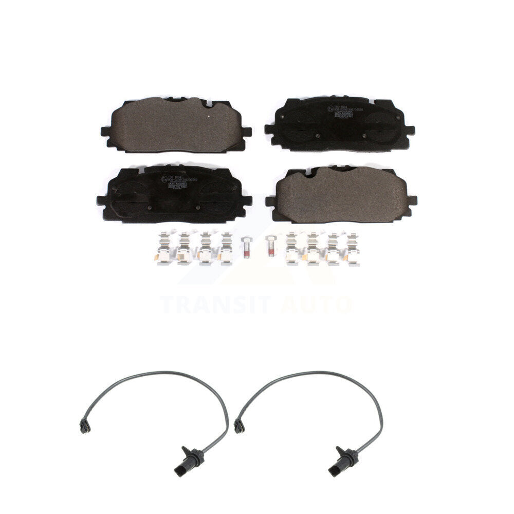 Ceramic Brake Pad Wear Sensor Front Kit For Audi Q7 SQ5 S5 Q8 S4 Sportback A6 A7