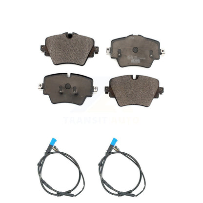 Ceramic Disc Brake Pads And Wear Sensors Front Kit For BMW X3 X4