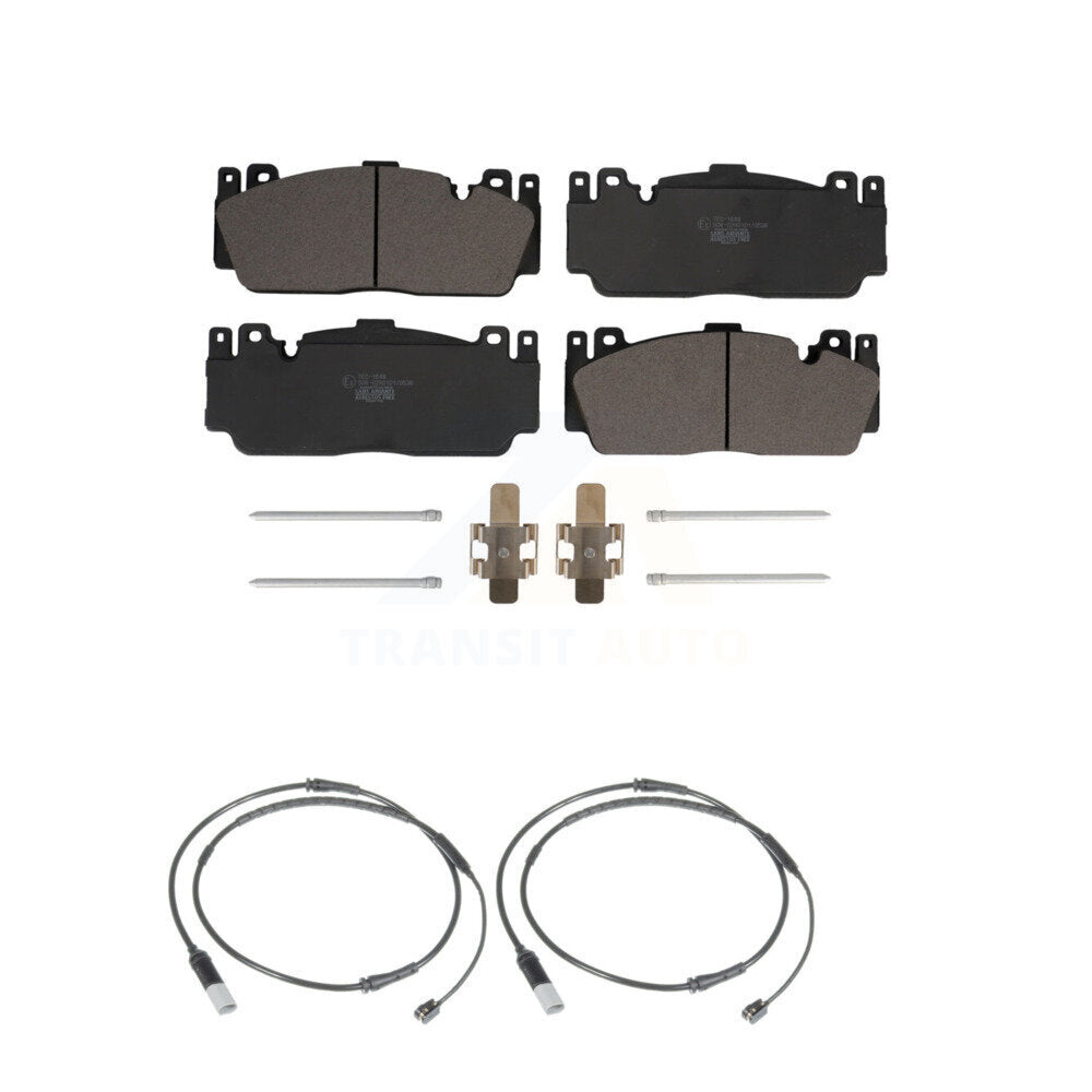 Ceramic Disc Brake Pads And Wear Sensors Front Kit For BMW M6 Gran Coupe