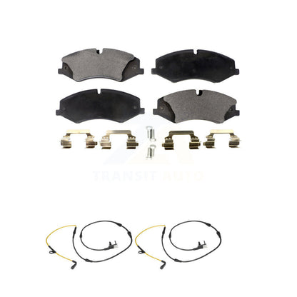 Ceramic Brake Pad And Wear Sensor Front Kit For Land Rover Range Sport Discovery