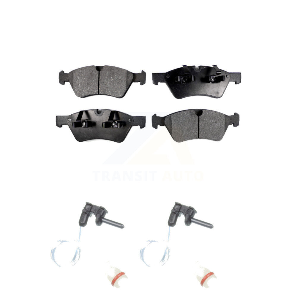 Ceramic Brake Pad Wear Sensor Front Kit For 2008 Mercedes-Benz G55 AMG 5.0L 5.5L