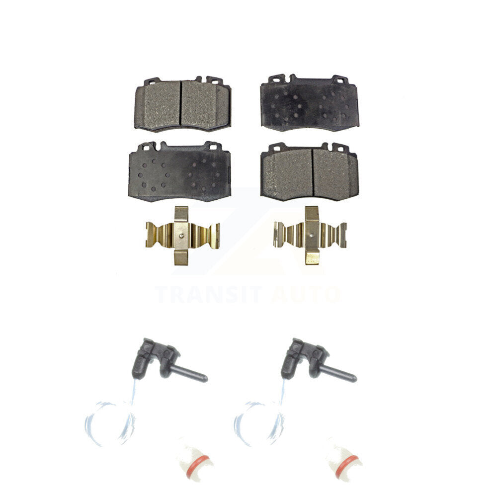 Ceramic Brake Pad & Wear Sensor Front Kit For Mercedes-Benz ML500 ML430 ML55 AMG