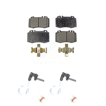 Ceramic Brake Pad & Wear Sensor Front Kit For Mercedes-Benz ML500 ML430 ML55 AMG