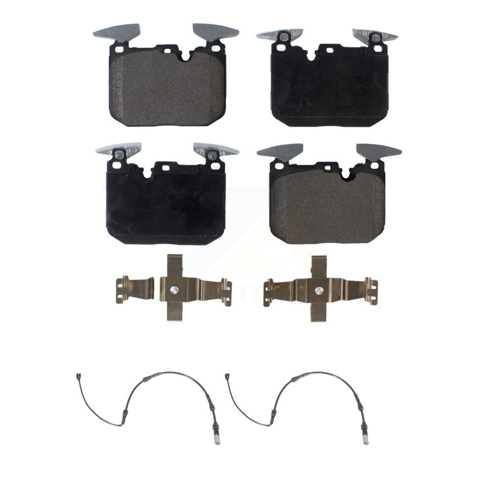 Ceramic Brake Pads Wear Sensor Front Kit For BMW 328i xDrive 330i 320i 335i 428i