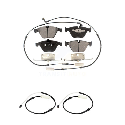 Ceramic Brake Pad Extra Wear Sensor Front Kit For BMW 328i xDrive 323i 335i 335d