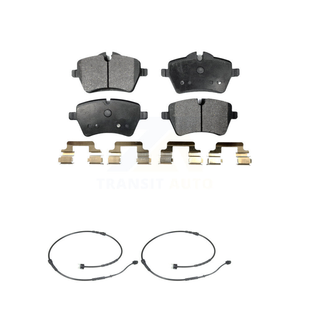 Ceramic Disc Brake Pads Wear Sensor Front Kit For Mini Cooper Countryman Paceman