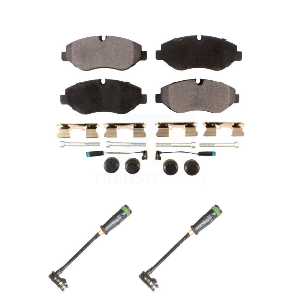 Ceramic Brake Pads & Extra Wear Sensor Front Kit For Mercedes-Benz Sprinter 2500
