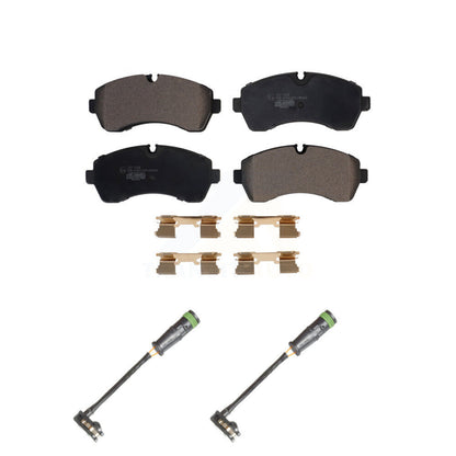 Ceramic Brake Pad And Wear Sensor Front Kit For Mercedes-Benz Sprinter 3500 2500