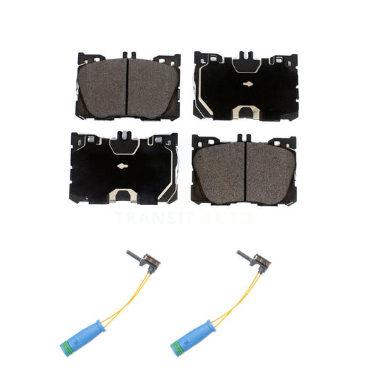 Ceramic Brake Pad & Wear Sensor Front Kit For Mercedes-Benz GLC300 C43 AMG GLC43