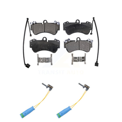 Ceramic Brake Pad And Wear Sensor Front Kit For 2017-2018 Mercedes-Benz G550 4x4