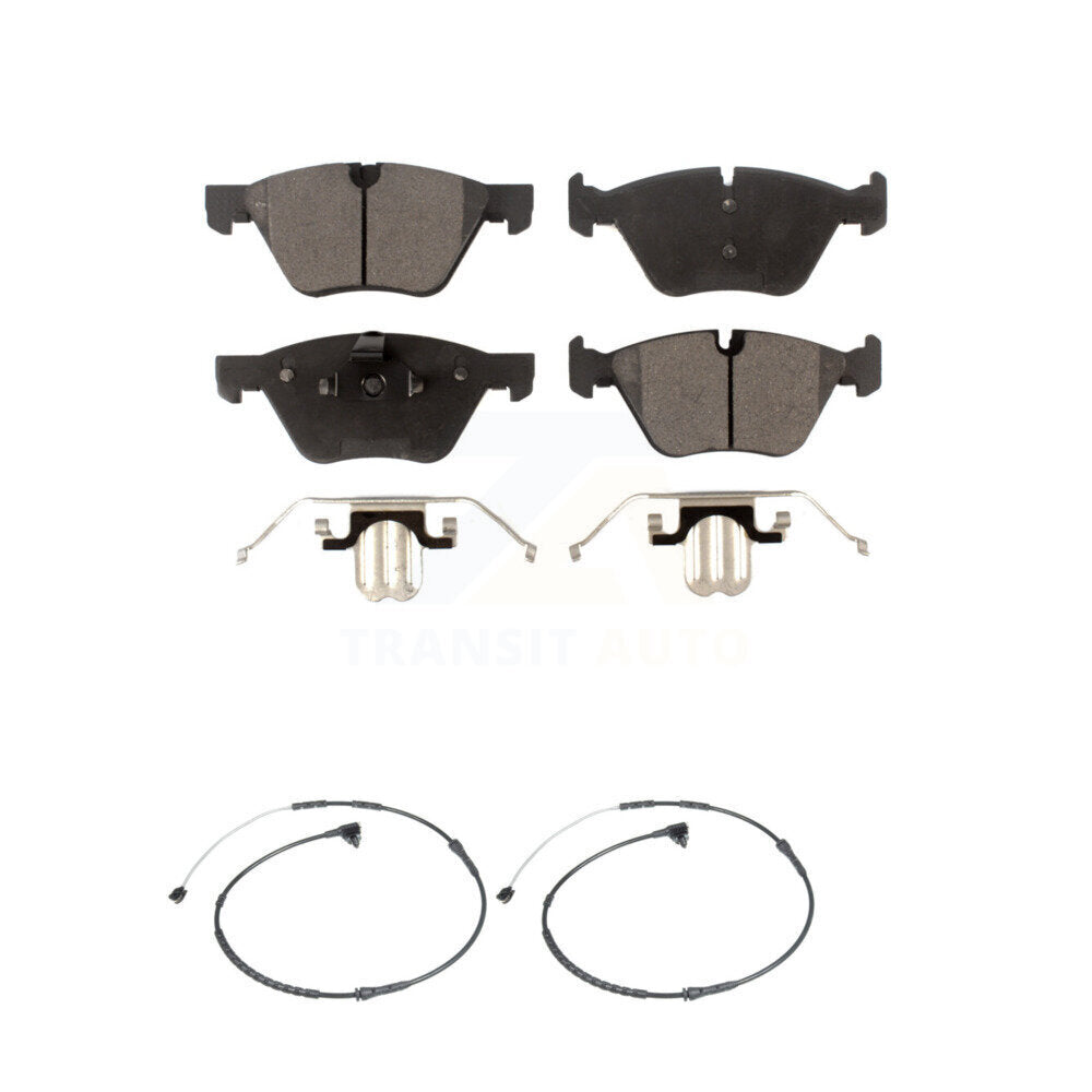 Ceramic Disc Brake Pads And Wear Sensors Front Kit For BMW Z4