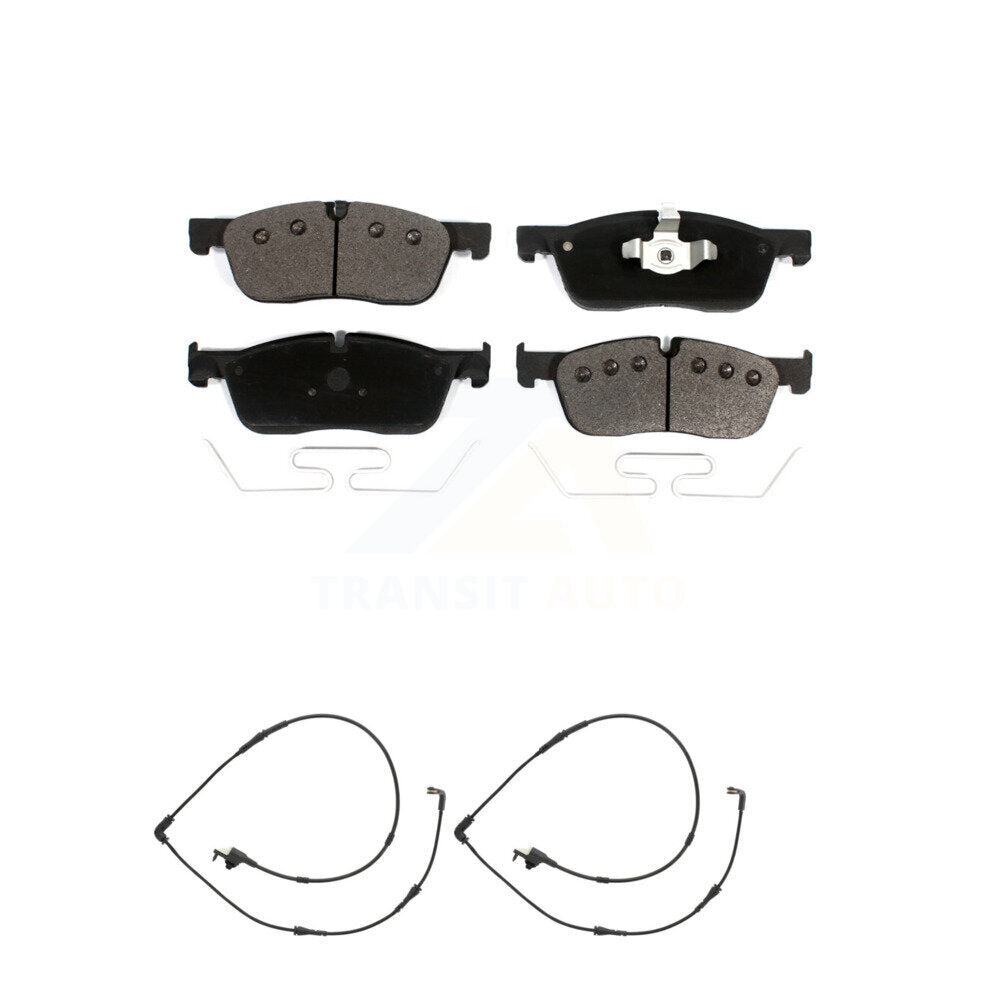 Ceramic Brake Pad And Wear Sensor Front Kit For Land Rover Discovery Sport Range