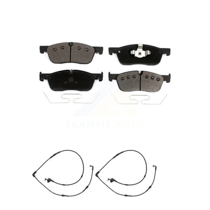 Ceramic Brake Pad And Wear Sensor Front Kit For Land Rover Discovery Sport Range