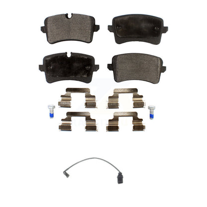 Ceramic Brake Pads Wear Sensor Rear Kit For Audi Porsche Macan A6 Quattro A7 RS5
