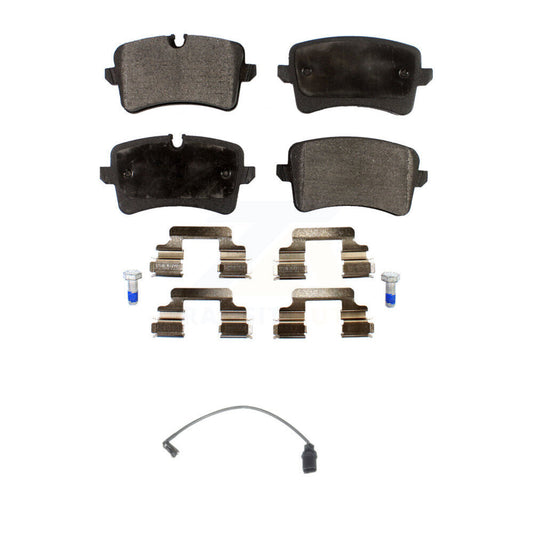 Ceramic Brake Pads Wear Sensor Rear Kit For Audi Porsche Macan A6 Quattro A7 RS5