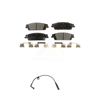 Ceramic Brake Pads Wear Sensor Rear Kit For 2019 Chevrolet Silverado 1500 LD GMC