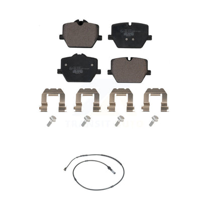 Ceramic Disc Brake Pads And Wear Sensors Rear Kit For 2019 BMW 330i xDrive Wagon