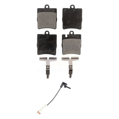Ceramic Disc Brake Pad & Wear Sensor Rear Kit For Mercedes-Benz E320 CLK320 E430