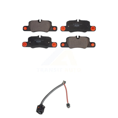 Ceramic Disc Brake Pads And Wear Sensors Rear Kit For Porsche Panamera