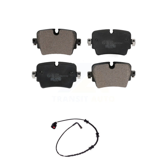 Ceramic Disc Brake Pads And Wear Sensors Rear Kit For Jaguar F-Type
