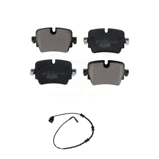 Ceramic Disc Brake Pads And Wear Sensors Rear Kit For Jaguar F-Type