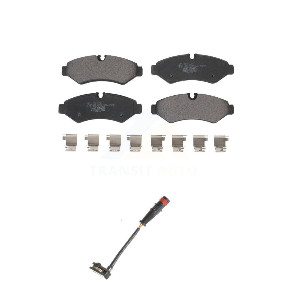 Ceramic Disc Brake Pad Wear Sensor Rear Kit For Mercedes-Benz Sprinter 2500 1500