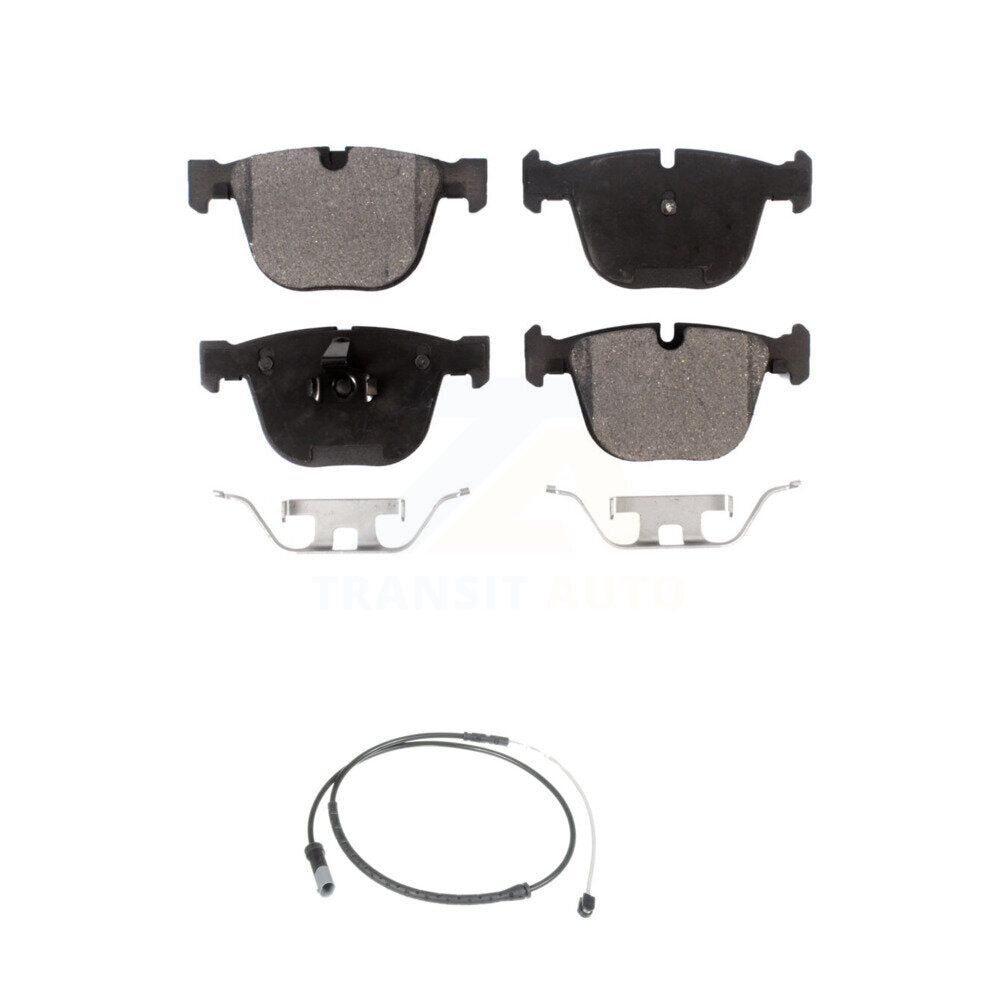 Ceramic Disc Brake Pads And Wear Sensors Rear Kit For BMW X5 X6