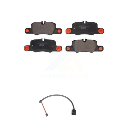 Ceramic Brake Pads Wear Sensor Rear Kit For Porsche 911 3.0L With Cast Iron Disc